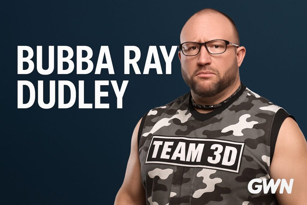 Bald man in camo vest with glasses.