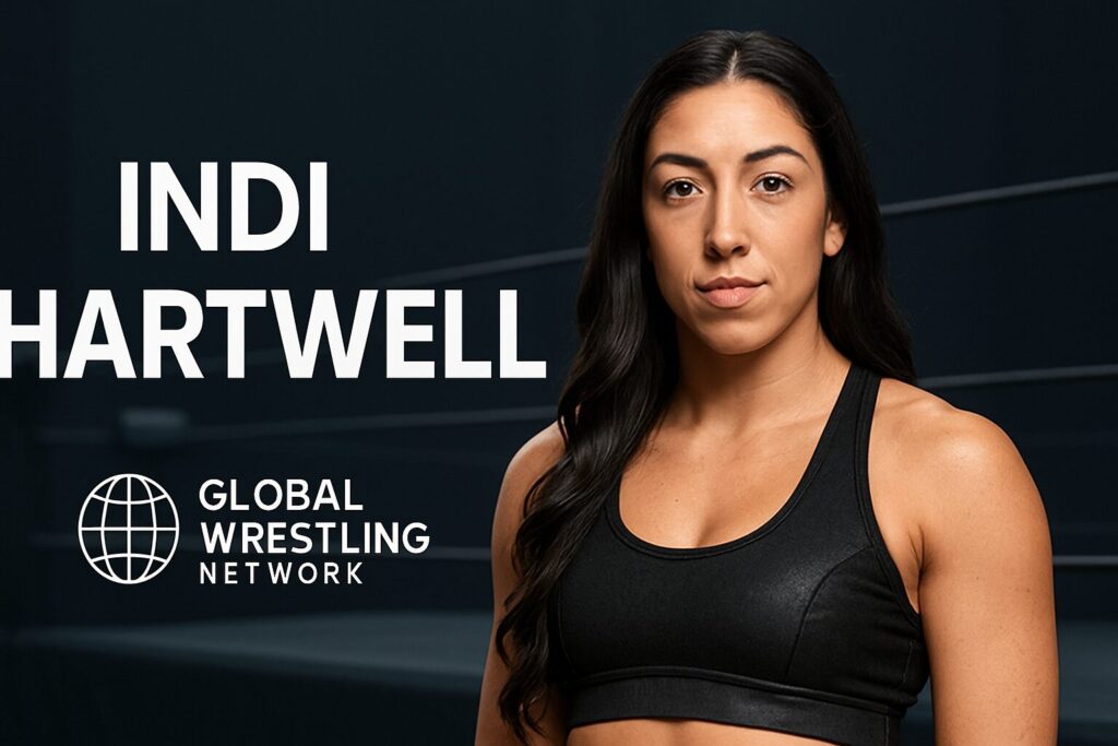 Female athlete wearing black sports bra