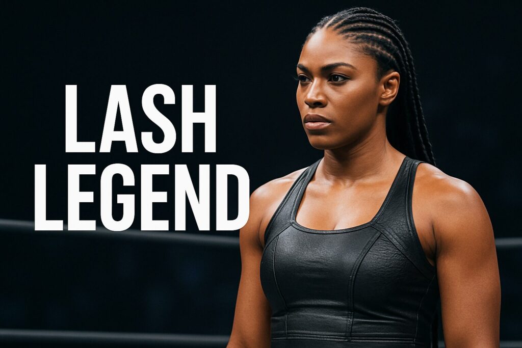 Female athlete with braids and LASH LEGEND
