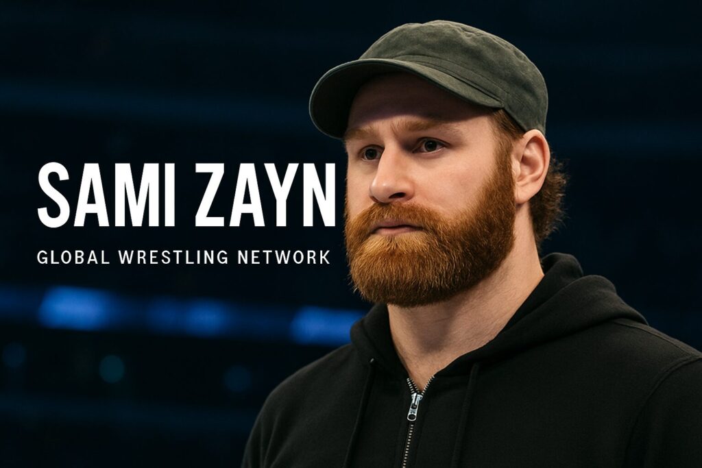 Bearded man in cap and hoodie